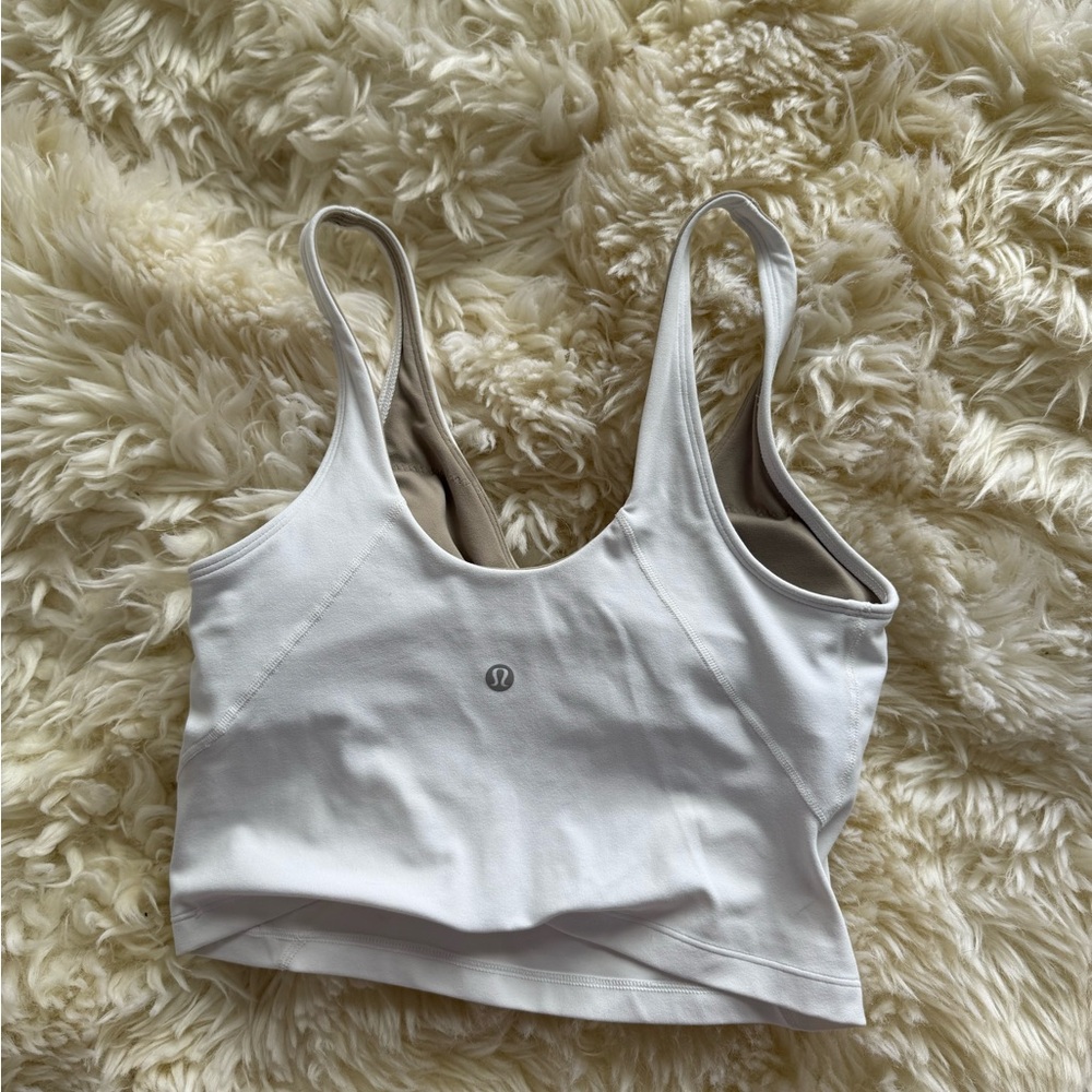 lululemon athletica Cream Tank Top